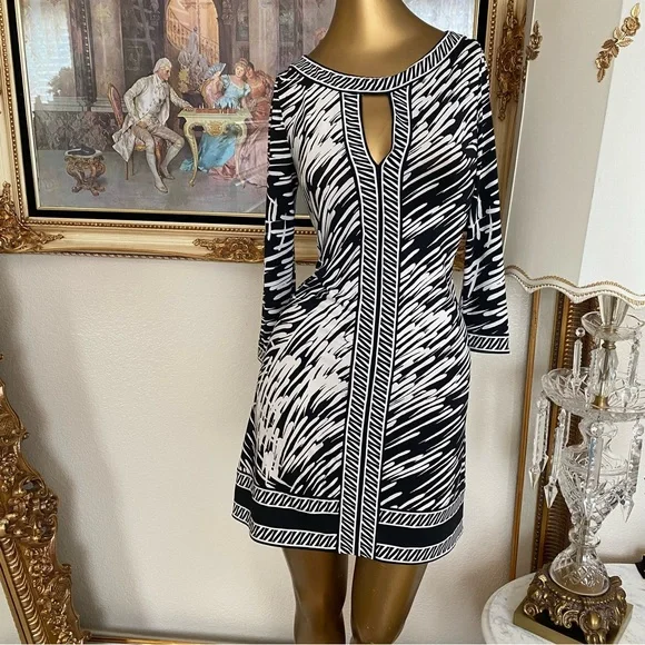 BCBGMaxAzria Black Comb Dress